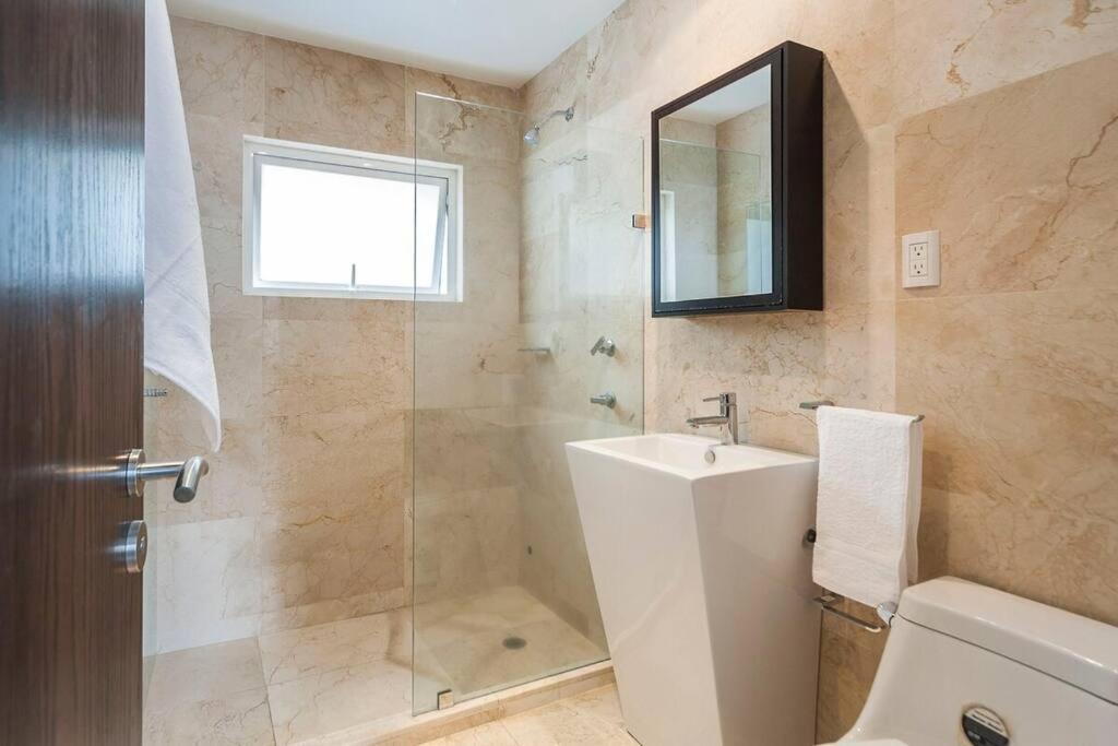 Condesa Residence Campeche 5 Modern Residence 2Br 1Ba Apartment Emphasizing Open Airy Spaces In Campeche 멕시코 시 외부 사진